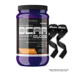 ULTIMATE NUTRITION - Bcaa 12000 Aminoácidos / 60 Servicios - Orange + Straps