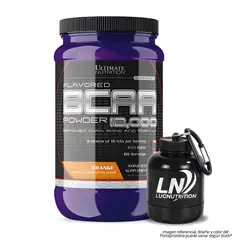 ULTIMATE NUTRITION - Bcaa 12000 Aminoácidos / 60 Servicios - Orange + Portaproteina