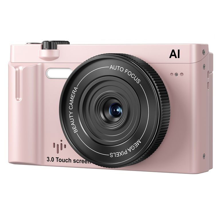 Cámara con Inteligencia Artificial 21MP, WiFi, 16GB, Filtros Beauty y Luz para Selfie