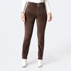 PIONIER - Pantalon Clasico Larissa C Corduroy Stretch Mujer