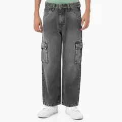 GZUCK - Pantalon Cargo Sklat Kids Denim Niño