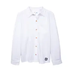 PILLIN - Camisa Niño Blanco TALLA 4