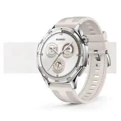 GENERICO - CORREA DE NYLON PARA HUAWEI WATCH GT 6/5/4/3/2 PRO 22 mm BEIGE