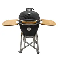 GENERICO - Parrilla Kamado BLACK FLAME 22 KS-22-SP-B Negro