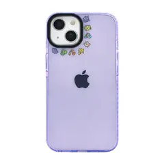 POKEMON - Funda Iphone 13 Mini Transparente Morado