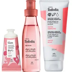 NATURA - PACK X3 Tododia frutas rojas aroma frutal leve de