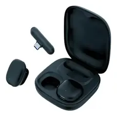 GENERICO - Micrófono Lavalier Inalámbrico con IA Reducción de Ruido Pro Cardioide USBC