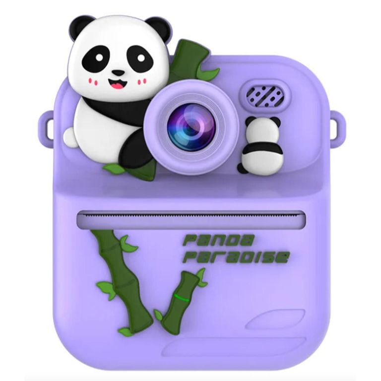 CAMARA DE NIÑAS CON IMPRESORA TERMICA COLOR VIOLETA