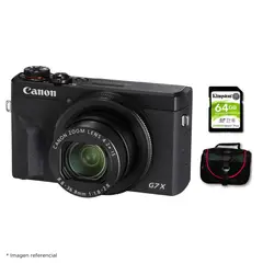 CANON - Cámara Powershot G7 X MARK III + Kit Básico