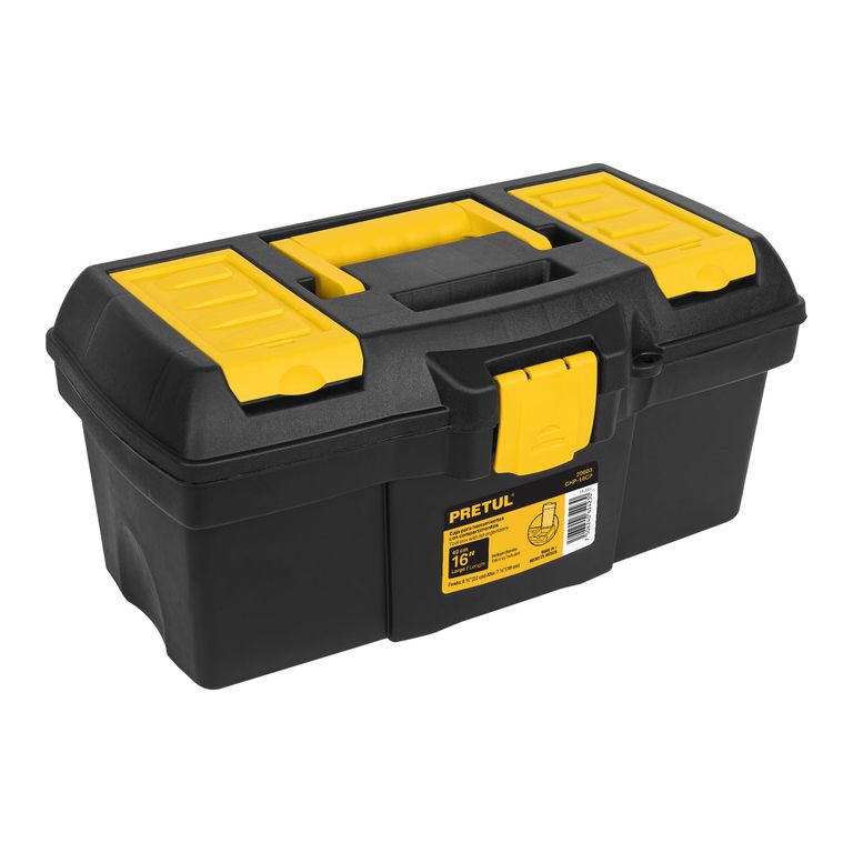Caja de Herramientas 16" 20603 - Amarilla / Negra