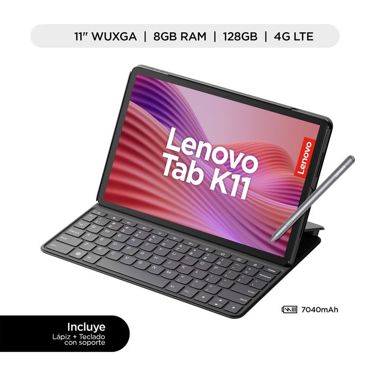 Tablet K11 8GB 128GB 11 LTE Teclado + Lápiz