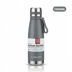 PENTHA - Termo Tomatodo De 1. 2 Litros Acero Inoxidable Color Plomo