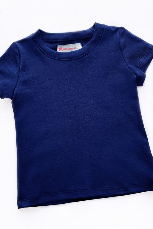 Polo Básico Cuello Redondo para niñas