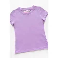 KIDS MASHMELO - Polo Básico Cuello Redondo para niñas