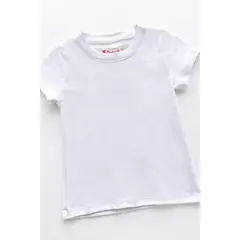 KIDS MASHMELO - Polo Básico Cuello Redondo para niñas