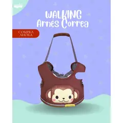 GENERICO - ÁRNES CORREA PARA BEBÉ MODELO WALKING - MONITO PREMIUM
