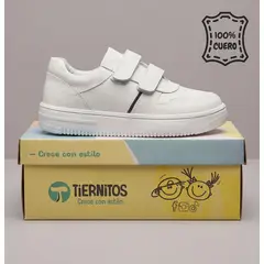 TIERNITOS - Zapatilla escolar de Cuero