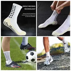 BELCHERCC5 - Calcetines De Baloncesto Media Deportiva Antideslizante