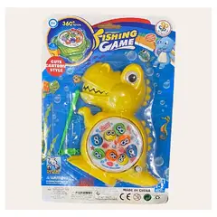 GENERICO - Pack Juego de Pesca Mediano Dinosaurios