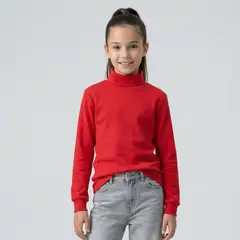 LE PETIT COMPANY - Polo Cafarena Niña Niño Rojo - 100 Algodón