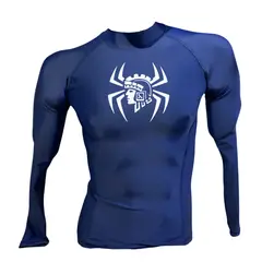 AQUA&MODA - LICRA CON PROTECCION UV AQUAMODA LAMLIKA5BRA INKA ARÑ5 UNISEX AZUL LOGO BLANCO REFLECTIVO