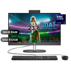 HP - AIO ProONE 240 G10 ULTRA5-125U, 16GB RAM, 512GB SSD, SIN WINDOWS, 23.8" (CQ1V5LT)