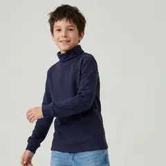 LE PETIT COMPANY - Polo Cafarena Niño Niña Azul - 100 Algodón