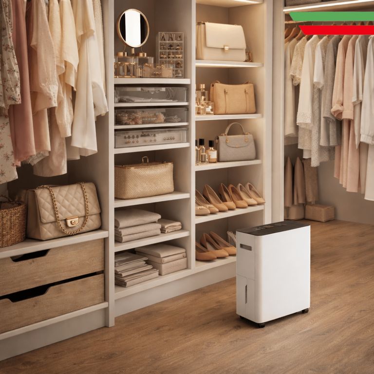 Deshumedecedor Cobertura 20 m² 17 Litros x día 190W Deshumidificador Q17