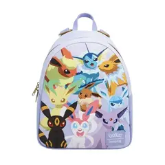 POKEMON - Mochila Loungefly Eeveelutions Morado