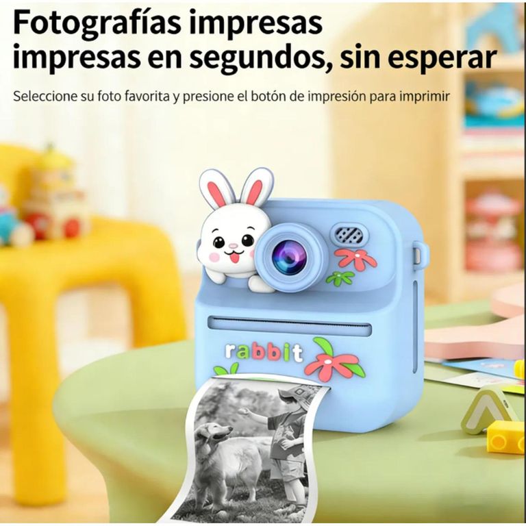 CAMARA DIGITAL PARA NIÑOS CON IMPRESION INSTANTANEA