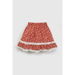COLLOKY - Falda Casual Kid Niña Rojo