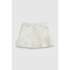 COLLOKY - Falda Casual Kid Niña Blanco