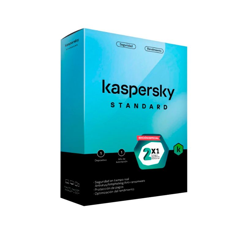 LICENCIA DE ANTIVIRUS STANDAR 12 MESES P-N KL1041D5AFS
