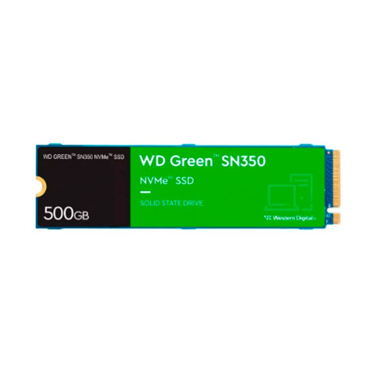 DISCO SSD INTERNO WD SN350 500GB M.2 GREEN - P-N WDS500G2G0C
