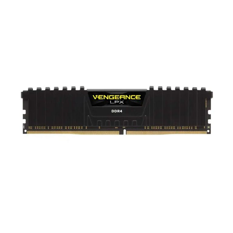 MEMORIA RAM VENGEANCE LPX CMK8GX4M1E3200C16 8GB DDR4 3200MHZ DIMM CL16 1.35V PERFIL BAJO NEGRO PN CMK8GX4M1E3200C16