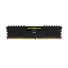 CORSAIR - MEMORIA RAM VENGEANCE LPX CMK8GX4M1E3200C16 8GB DDR4 3200MHZ DIMM CL16 1.35V PERFIL BAJO NEGRO PN CMK8GX4M1E3200C16