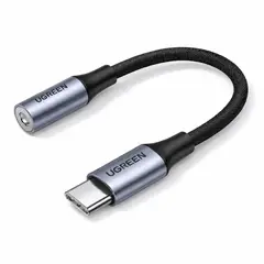 UGREEN - Adaptador USB-C a Jack 3.5mm Cable Audio Tipo C a Auxiliar AV142