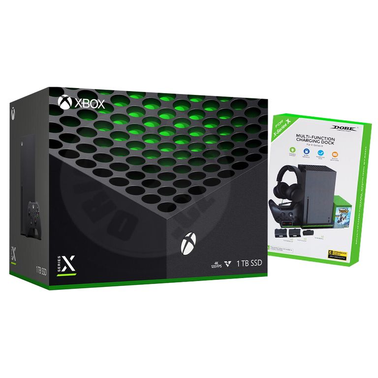 Consola Xbox Series X 1TB 4K Ultra HD 120FPS Mas Ventilador