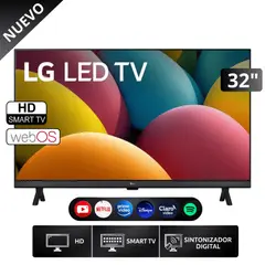 LG - TELEVISOR 32 SMART TV LED 32LR600