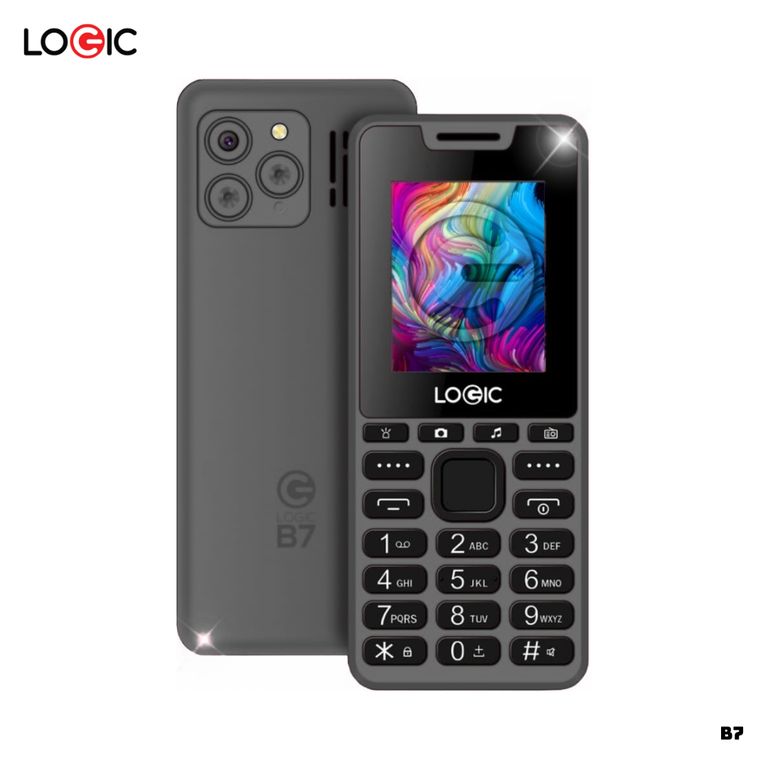 CELULAR BASICO B7 2G DUAL SIM - NEGRO