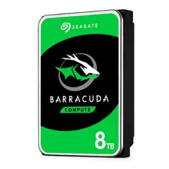 SEAGATE - Disco duro Barracuda ST8000DM004, 8TB, SATA 6.0 Gb/s, 5400 RPM, 3.5"