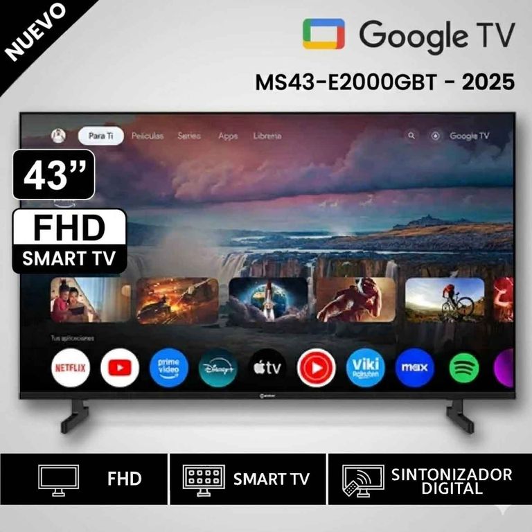 Televisor Google TV LED FHD 43 MS43-E2000GBT