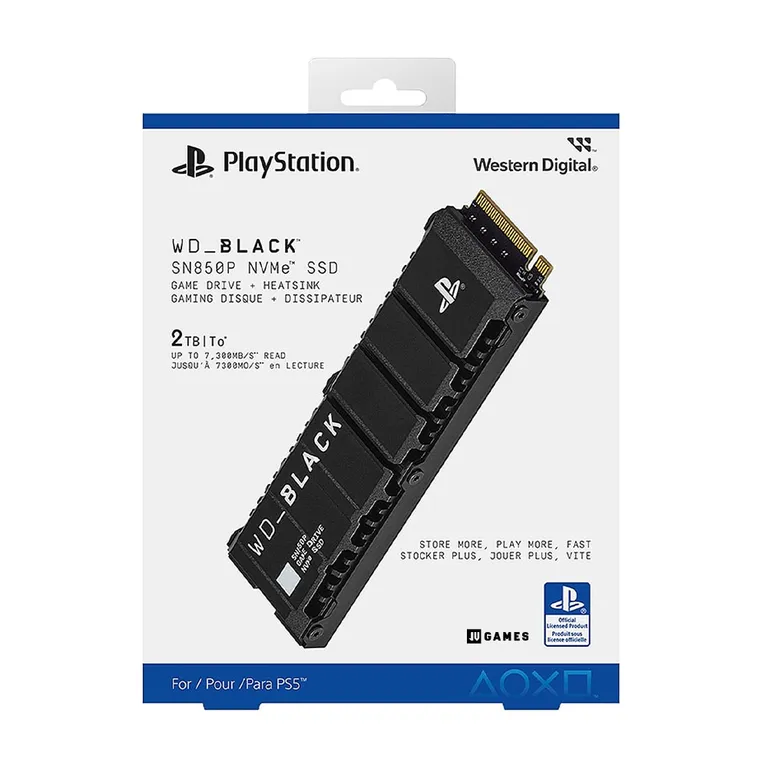 Unidad De Estado Solido Ssd 2 Tb Western Digital Para PS5