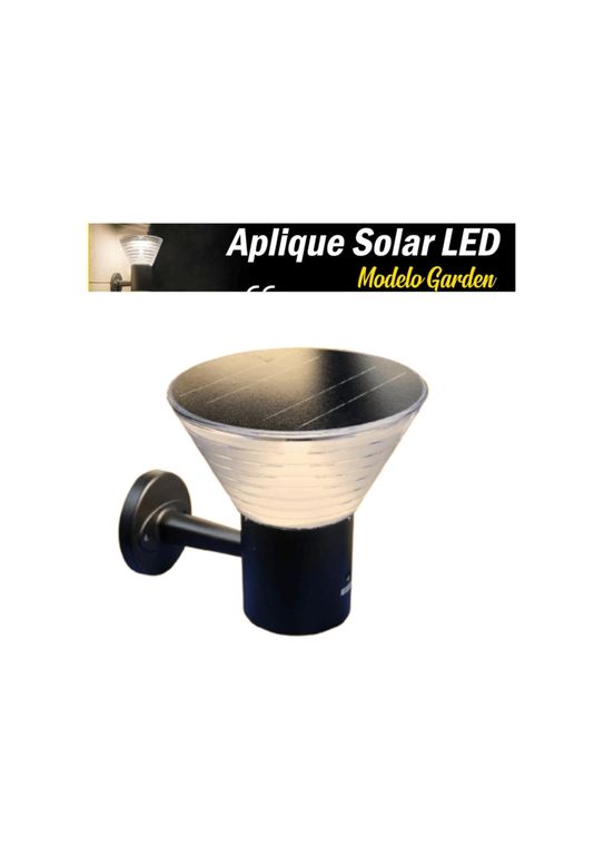 APLIQUE SOLAR LED PARA EXTERIORES