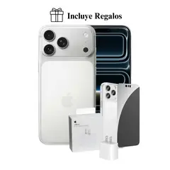 APPLE - Nuevo iPhone 17 Pro (eSIM) 256GB - SILVER 2026 + Combo de Regalo