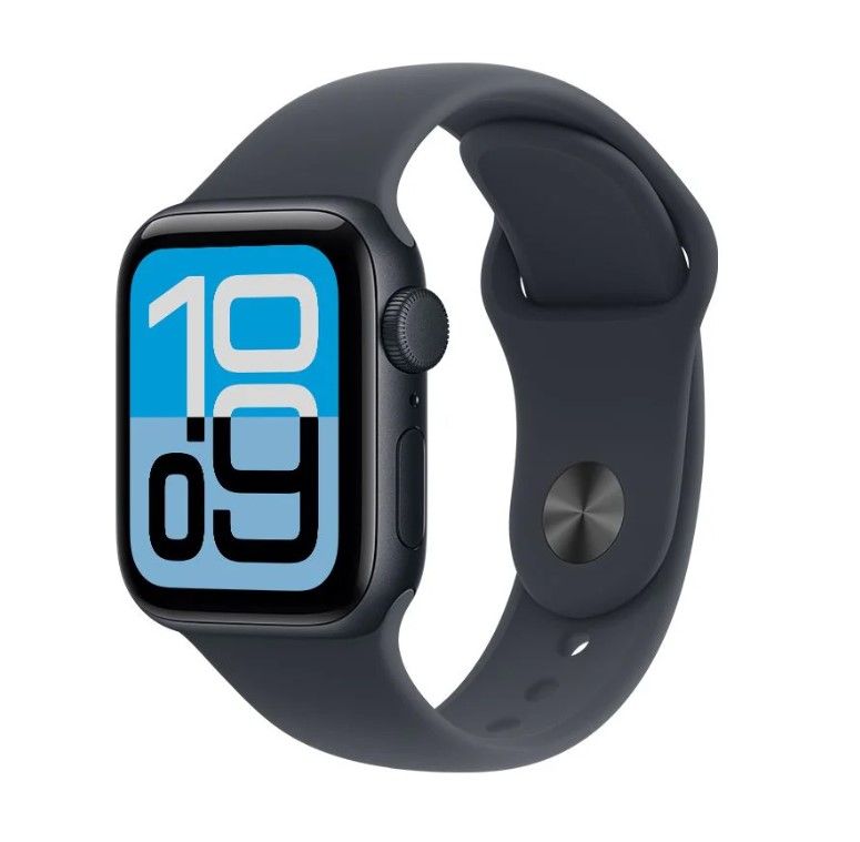 Smartwatch App le Watch SE 3 (GPS) 40mm, Caja de Aluminio Midnight con Correa Deportiva S/M