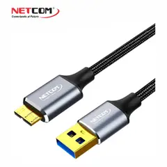 GENERICO - CABLE USB 3.0 MACHO A MICRO-B DE 30 CM - NETCOM
