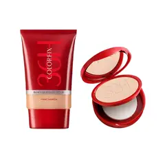 ESIKA - DUO BASE Y POLVOS COLORFIX 110-C PIEL CLARA