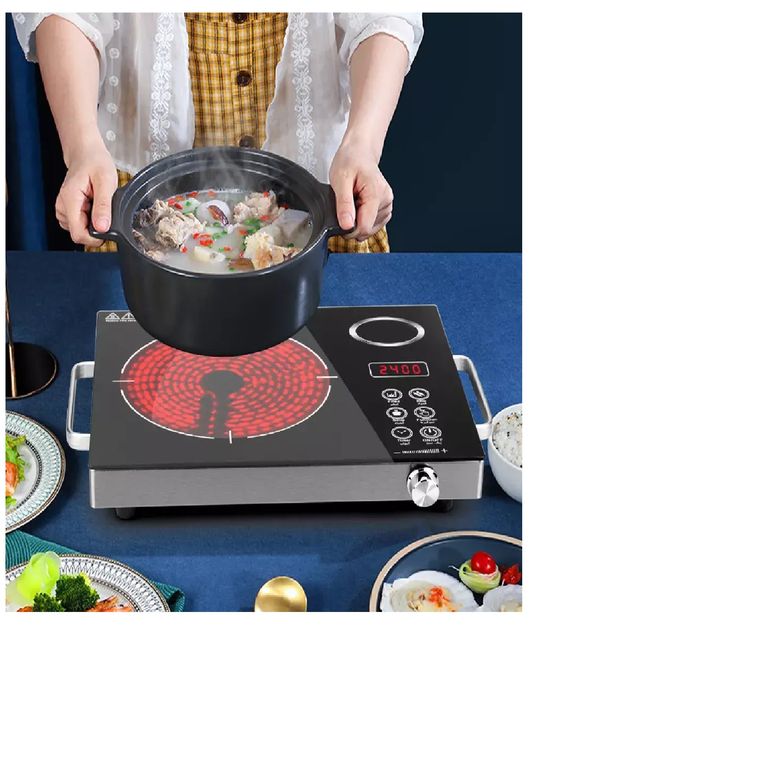 Cocina Eléctrica Infrarroja De 1 Hornilla