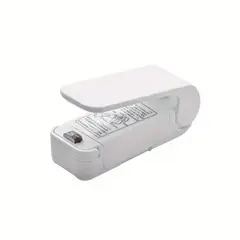 GENERICO - MINI SELLADORA PORTÁTIL BLANCA PARA BOLSAS - CONSERVA ALIMENTOS FRESCOS